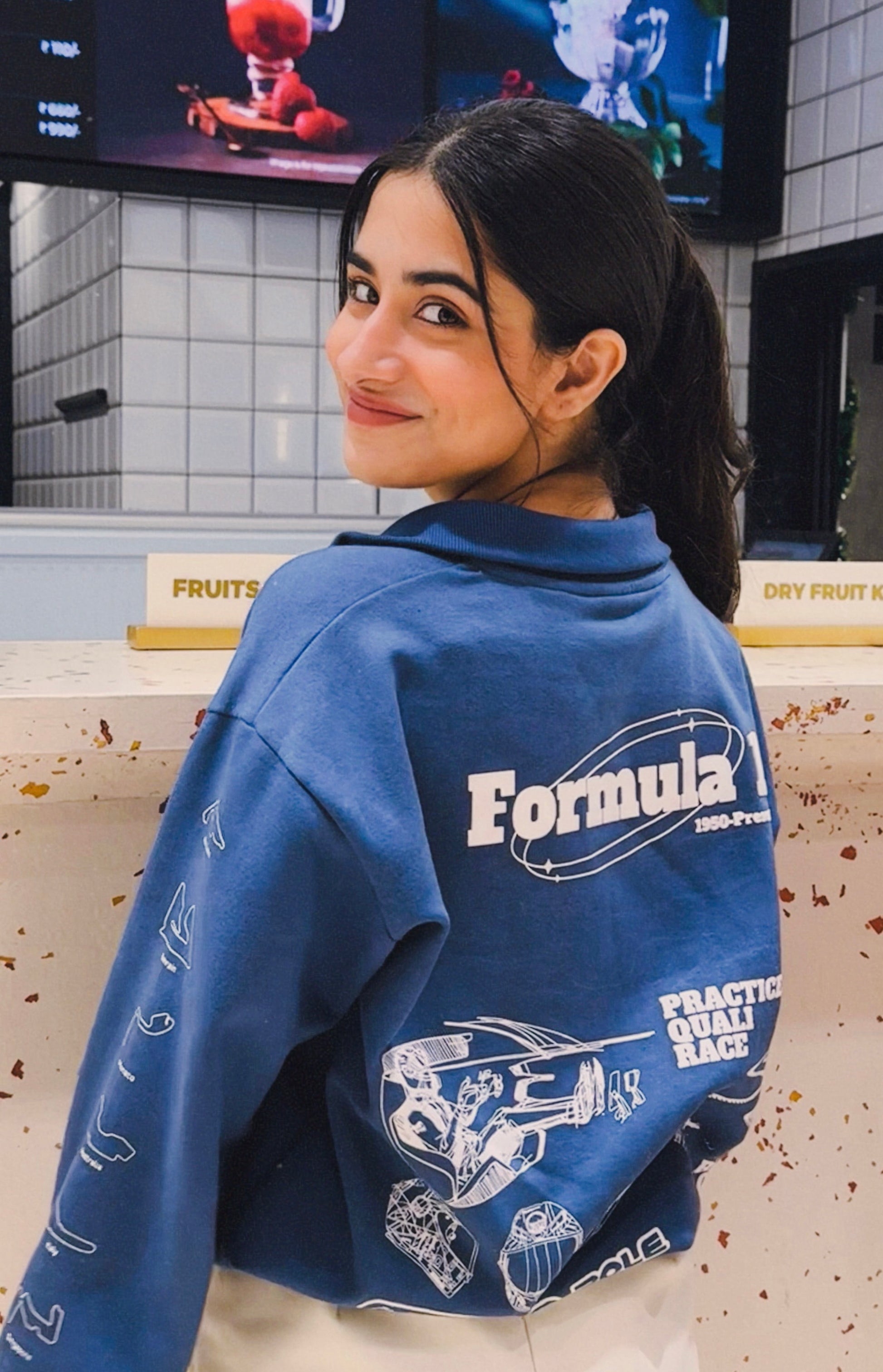 Formula 1 Quarter Zipper