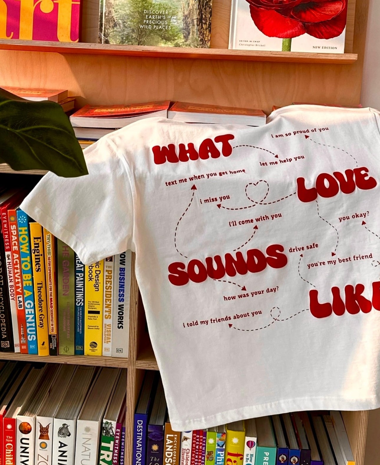 What Love Sounds Like Oversized T-shirt
