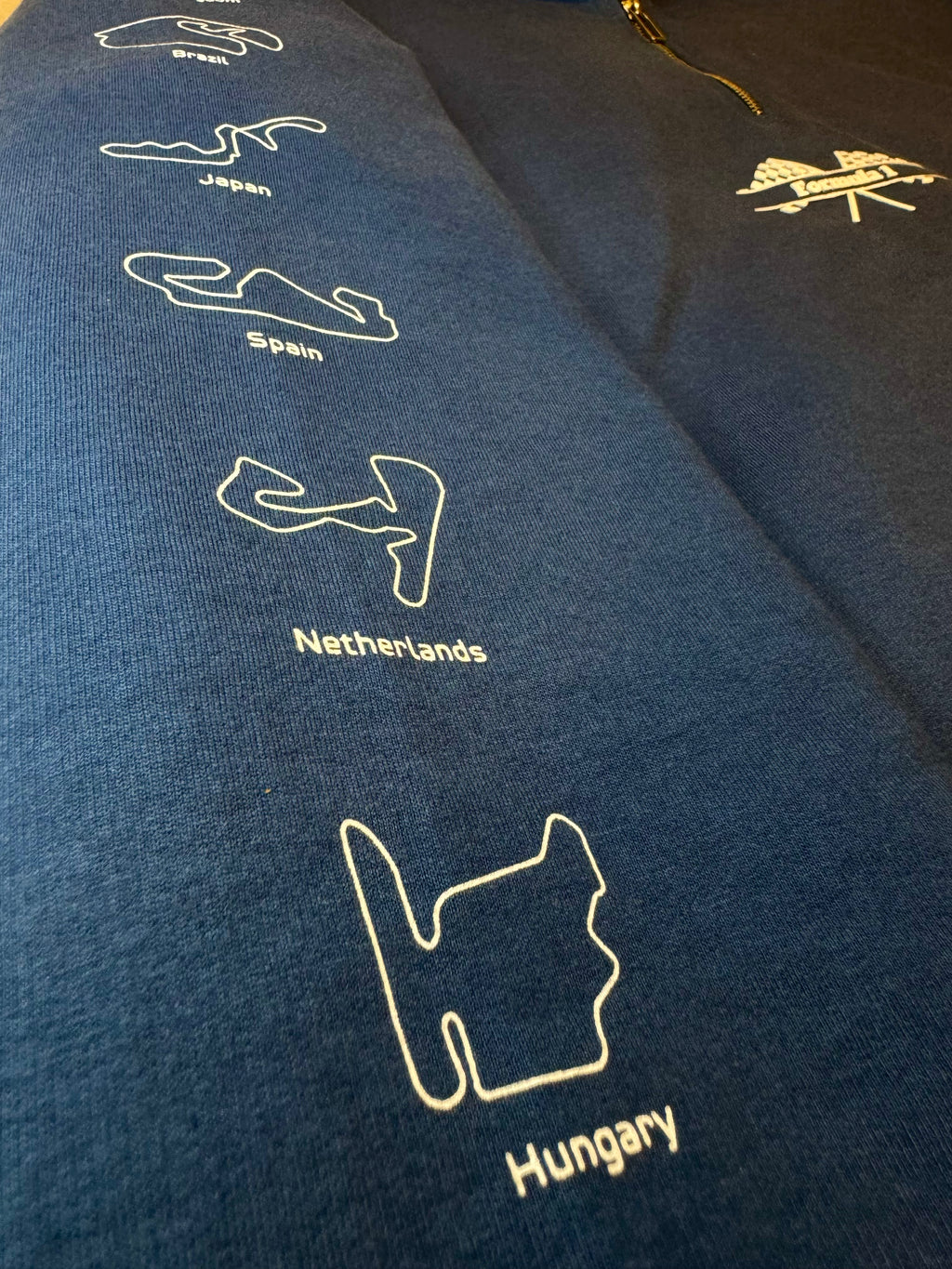 Formula 1 Quarter Zipper