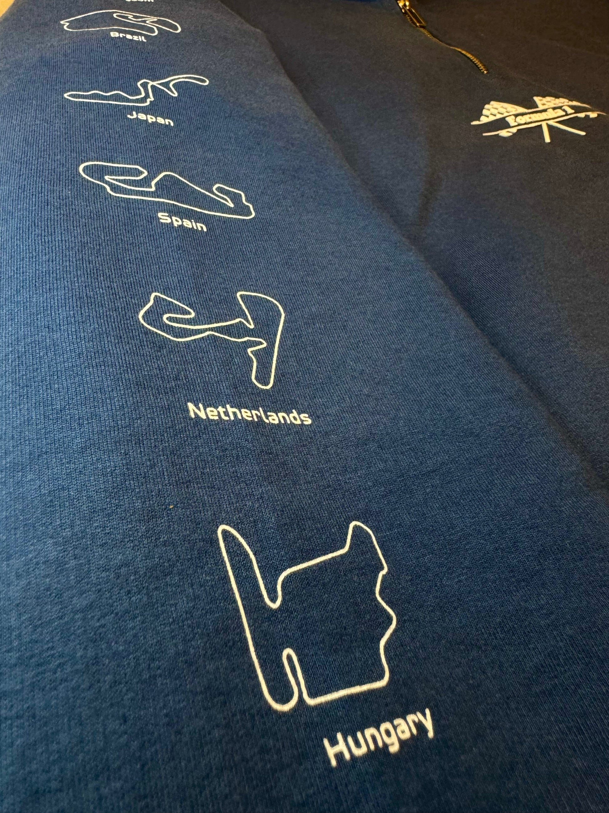 Formula 1 Quarter Zipper