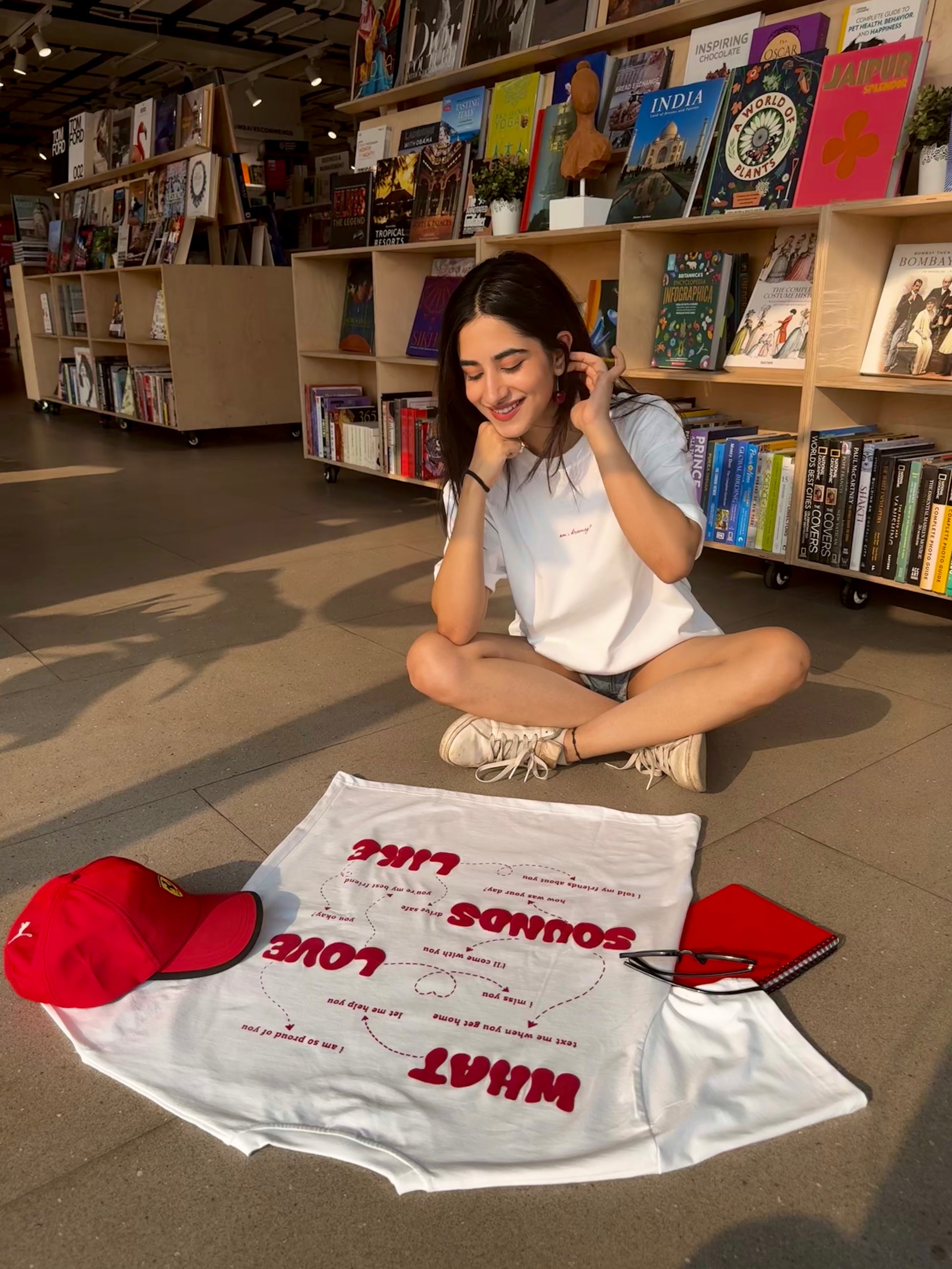 What Love Sounds Like Oversized T-shirt