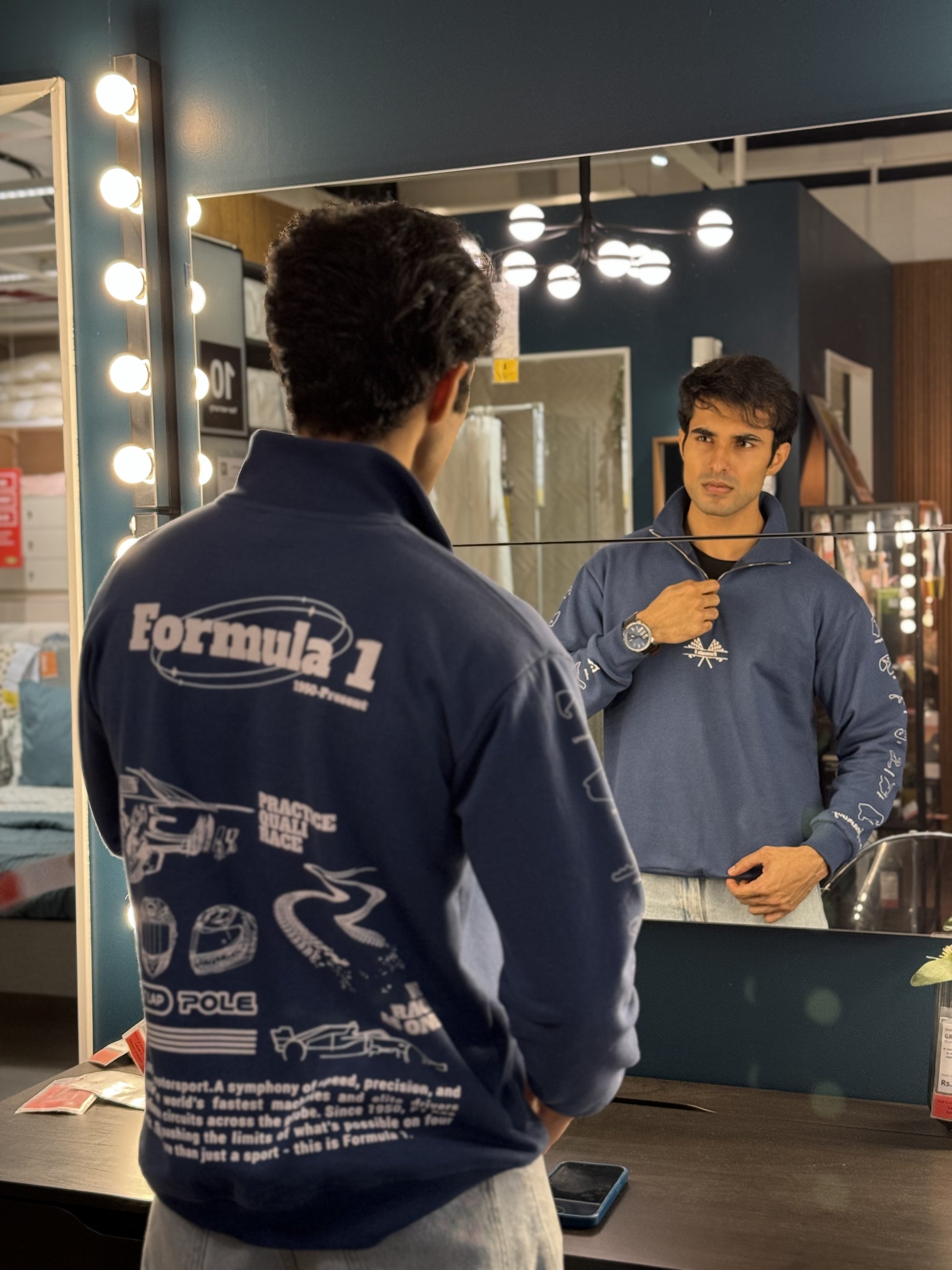 Formula 1 Quarter Zipper
