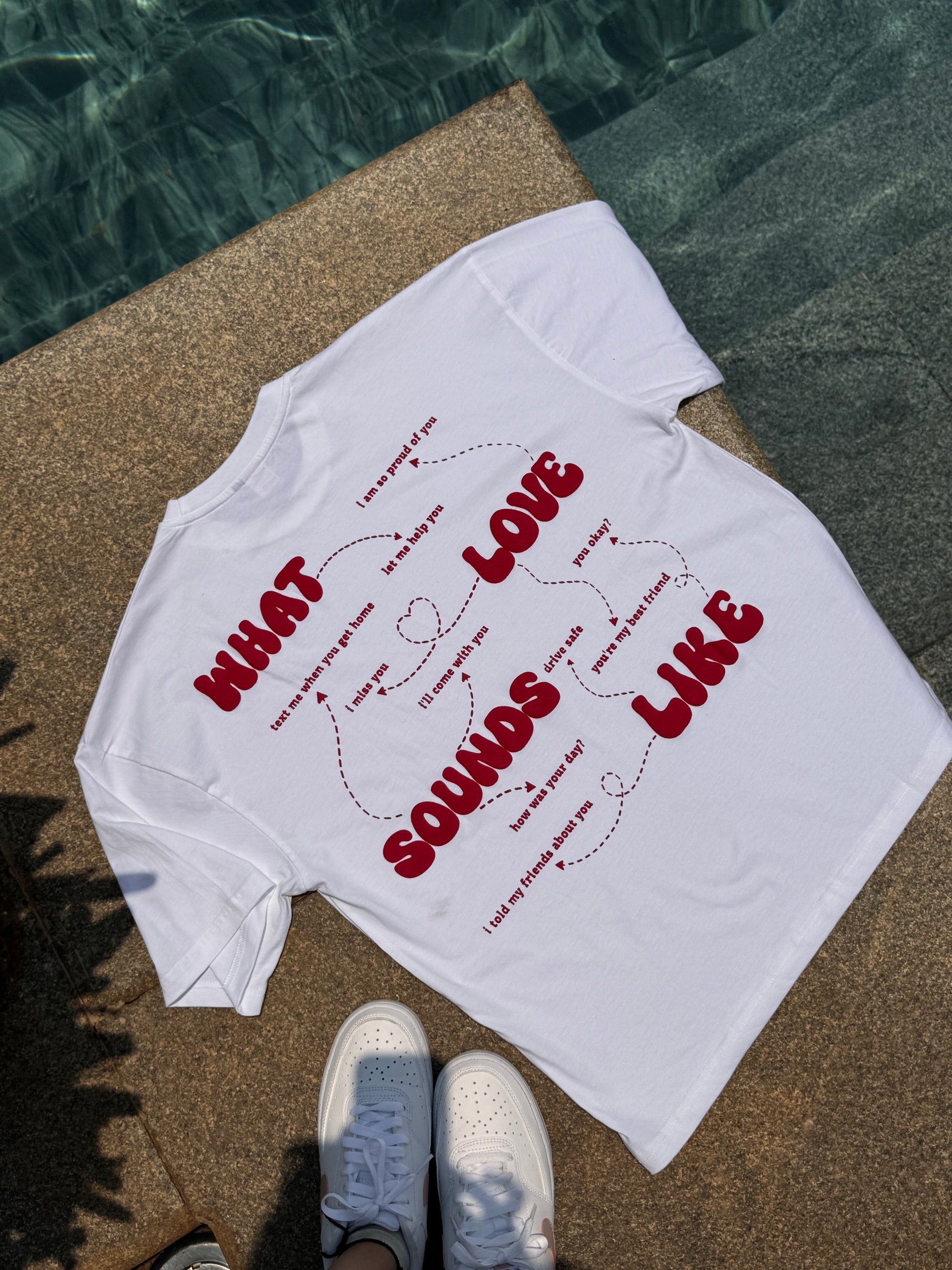 What Love Sounds Like Oversized T-shirt